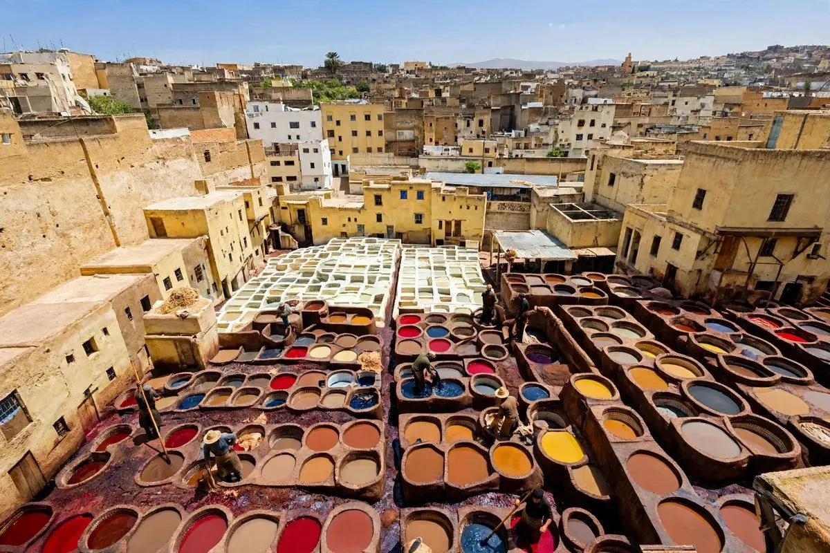 Chouara tannery, Fes