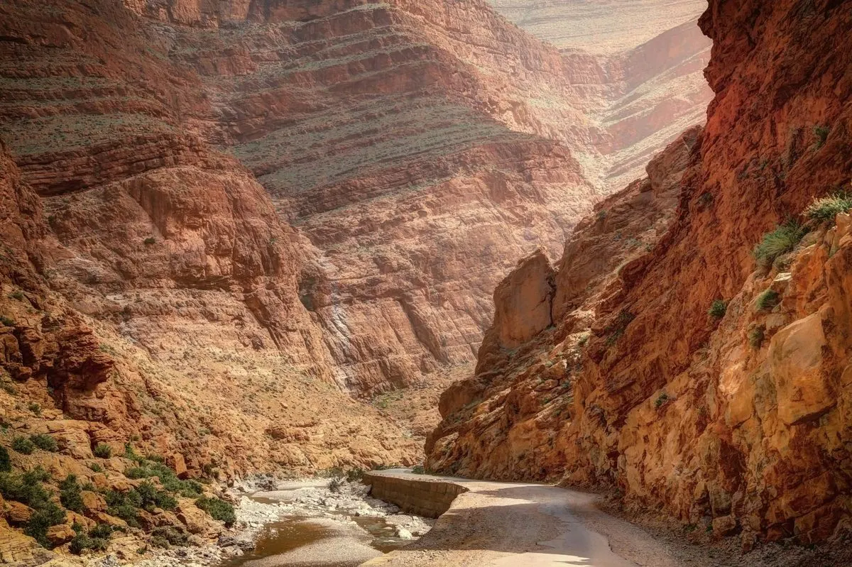 Todra Gorges cliffs
